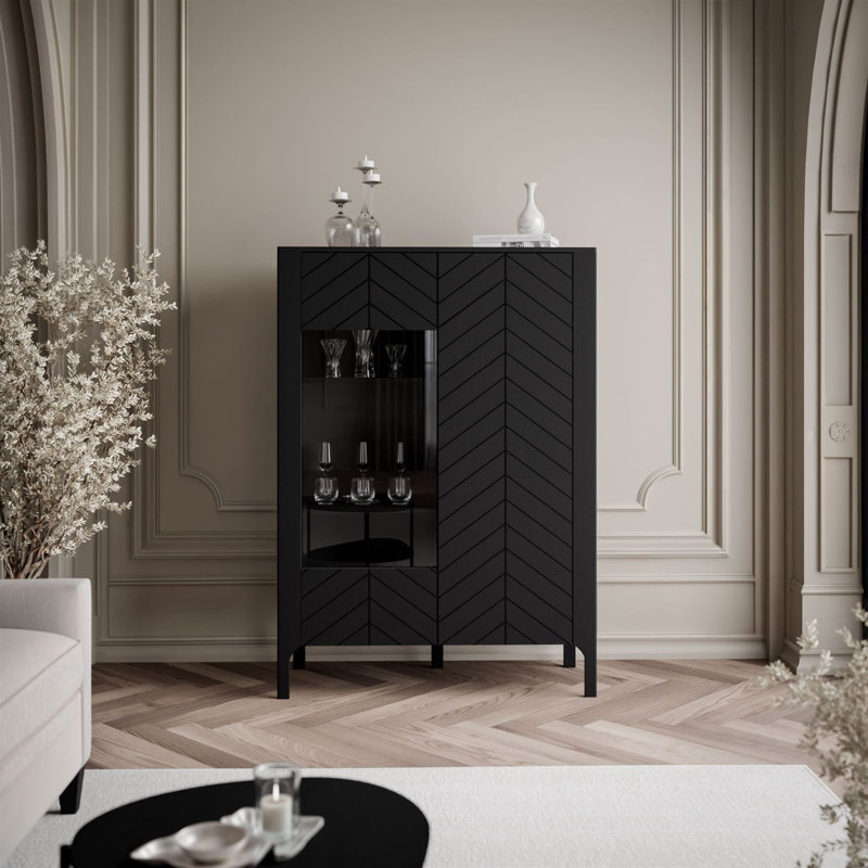 Display Cabinet, Black