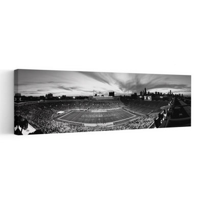 «Soldier Field Football», Chicago, Illinois, États-Unis, art mural contemporain contemporain