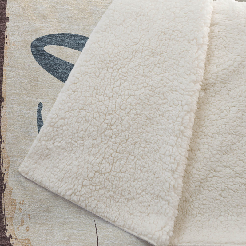 Addison Machine Washable Sherpa Lobster Throw Blanket