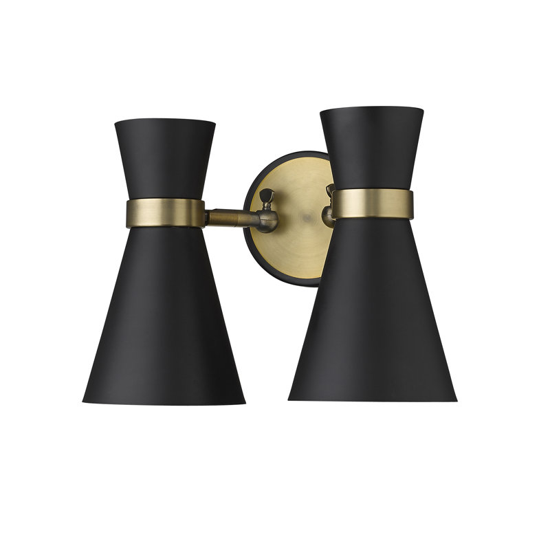 Odysseus Steel Armed Sconce, Heritage Brass