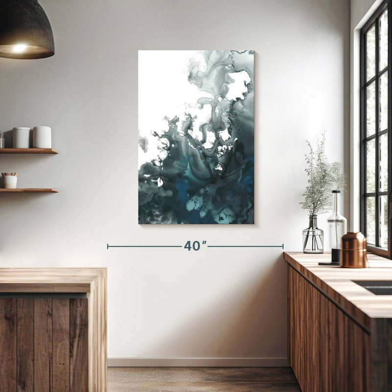 Avery Indigo Tempest I, 39" H x 26" W