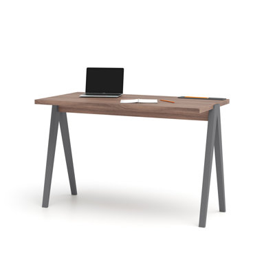 Dikili Solid Wood Base Writing Desk