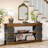 63" Long Console Table with Storage