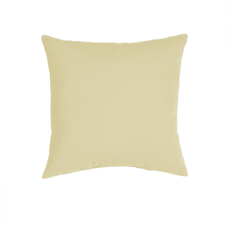 Coussin 20 po Sunbrella, 17 po x 17 po, Beige