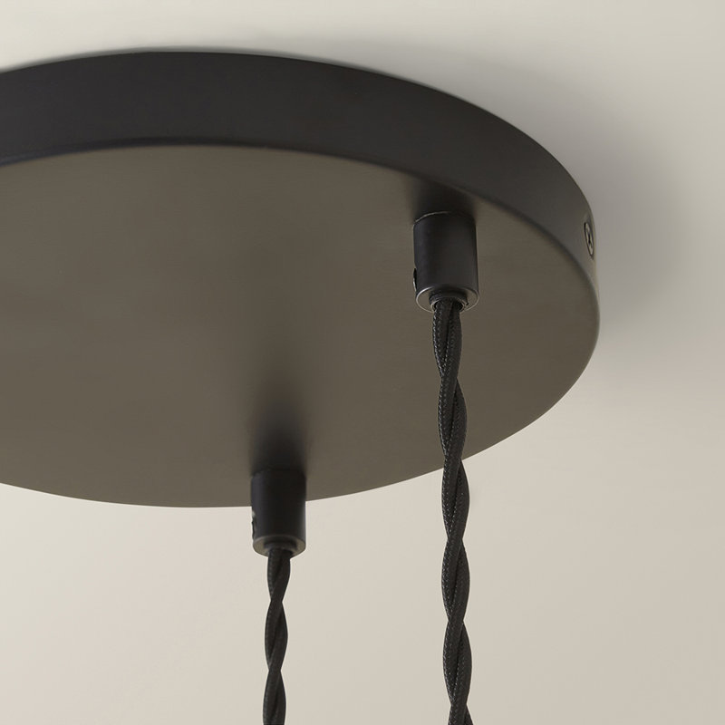 Bellamy 3 - Light Matte Black Pendant, Yes
