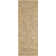 Alonzo Solid Color Machine Woven Polyester Area Rug in Beige