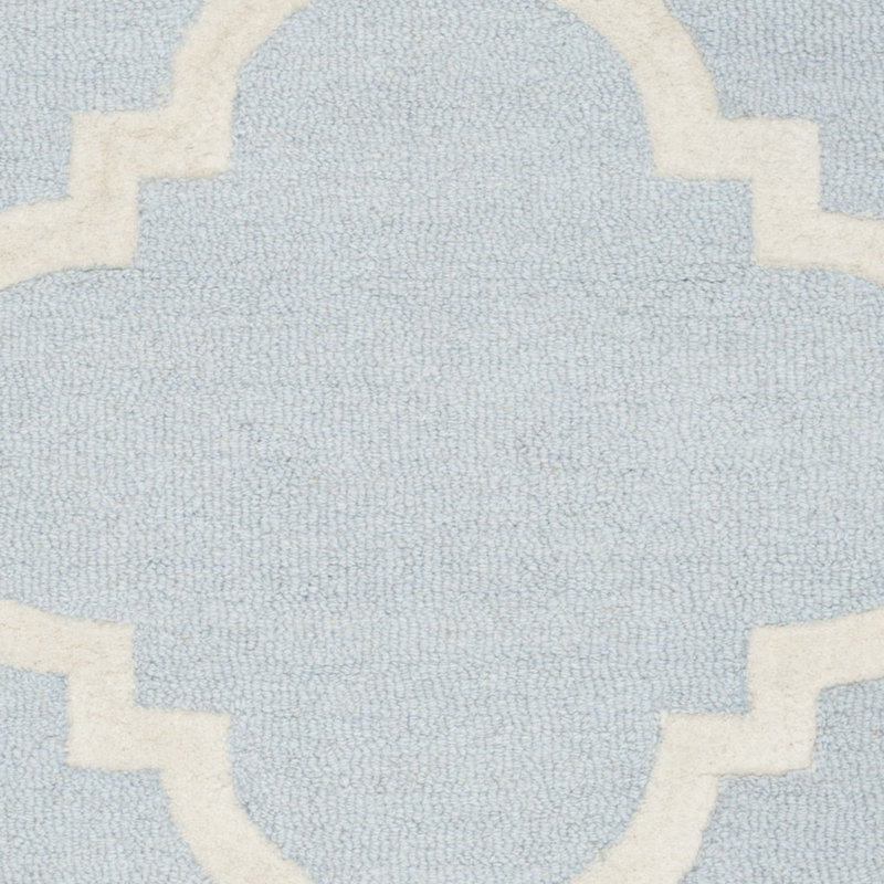 Cannen Hand Tufted Wool Geometric Rug, 10' x 14'