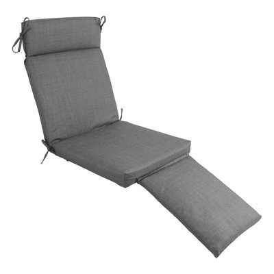 Apolito Outdoor 3'' Chaise Lounge Seat / Back Cushion
