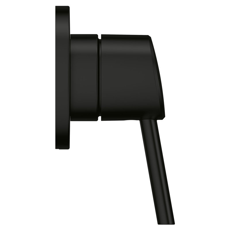 Concetto™ Single Handle 2-Way Diverter Shower Faucet Trim Only, Matte Black