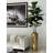 Fiddle 96'' Faux Fiddle Leaf Fig Tree in Metal Planter-98582419-98582420