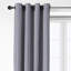 Walker Ticking Stripe Indigo/Ivory Cotton Grommet Top Drapery Panel Set of 2-2047664428-2064366274