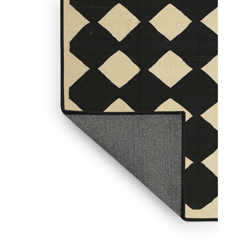 Geometric Indoor Rug, Rectangle 3' x 5'