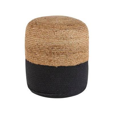 Casas 46cm Wide Round Pouf Ottoman