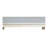 Rubberwood Rectangular Solid Wood Top with Solid Wood Base Dining Table