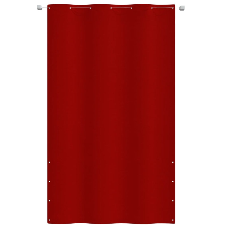 Aleksejus Single Curtain Panel, Red, 240cm H x 140cm W