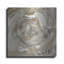  «Silver & Gold 1» par Alicia Ludwig, art mural en métal-2052957326