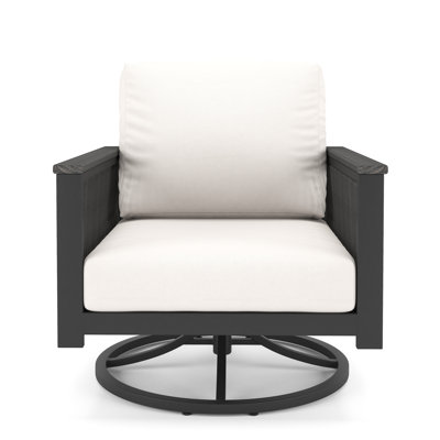 Townsend Sunbrella® Swivel Patio Rocking Chair