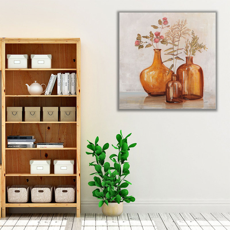 Amber Autumn - reproduction d'art sur toile, H 16 po x l 16 po