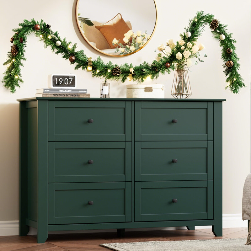 106.4 cm W Chest of 6 Drawers