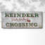 «Reindeer Crossing On Canvas», art textuel-434103203