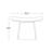 Elina Nordic Living Room Saddle Stool with Sherpa Fabric