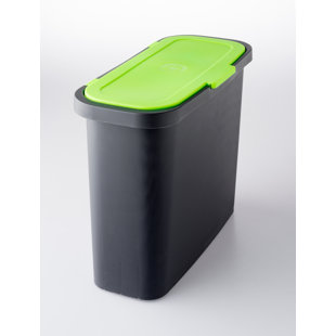2.4 Gallons Plastic Odor Resistant Indoor Kitchen Composter with Latching Lid