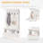 3-In-1 Entryway Hall Tree With Storage Bench,Coat Rack With Five Hooks And Shoe Storage-793540111