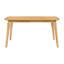 Ensemble de salle à manger décontracté 5 pièces pour table et chaises d'appoint en tissu beige-512370101