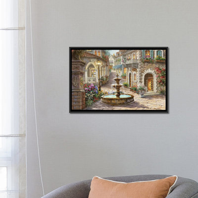 " Cobblestone Fountain " by Nicky Boehme