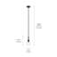 Mini-luminaire suspendu Aneris 1Lt-1598409722