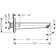 Logis Wall Mounted Tub Spout Trim