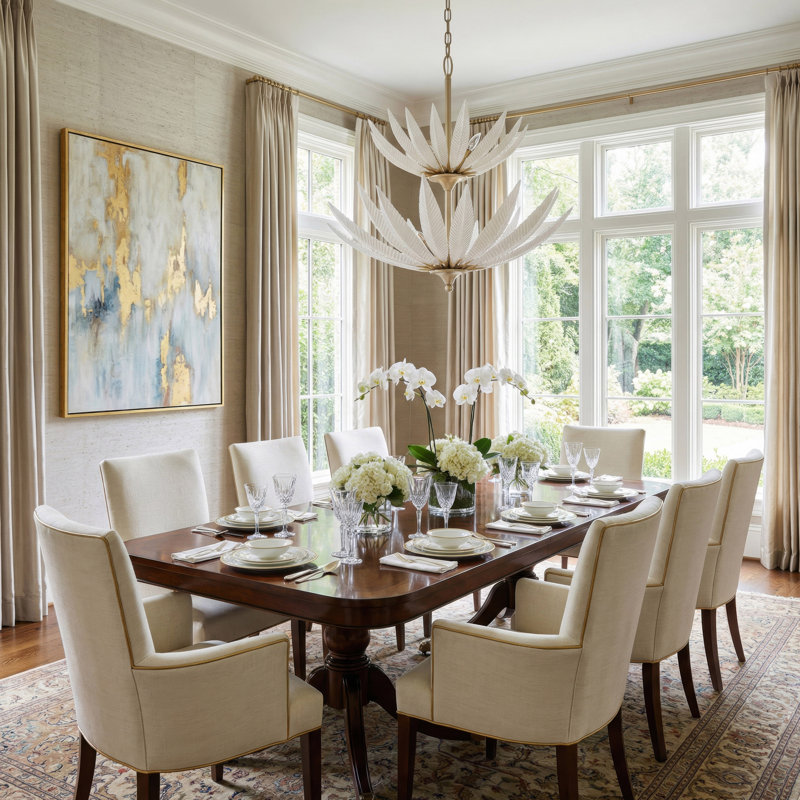 Zanara 2-Tier Pendant, Gold Dust