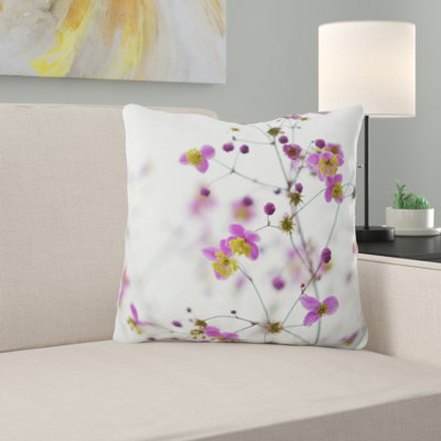 Coussin décoratif fleur
