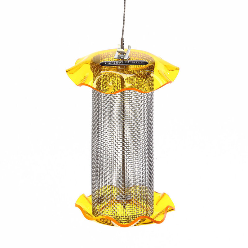 Birds Choice Nyjer Seed Bird Feeder with Stainless Steel Screen