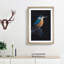 Kingfisher Bird - Picture Frame Painting Print-56924999-56925000