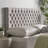 Contemporary Grey Headboard For Bedroom, Queen Size, Upholstered, Assembly Required Size Headboard, Bedroom Design, Instruction Provided-1498776778