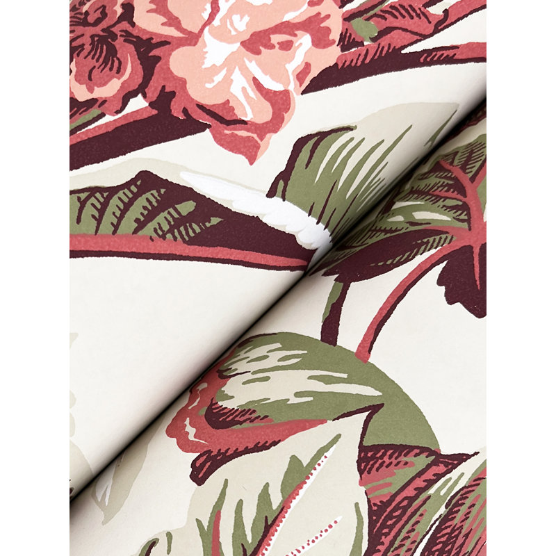 Heiti Floral Double Roll, Taupe