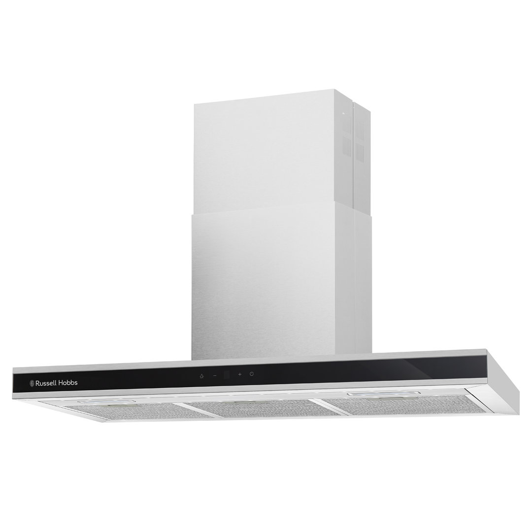 Russell Hobbs Rhgch903ss 90cm T-shaped Chimney Cooker Hood Stainless Steel