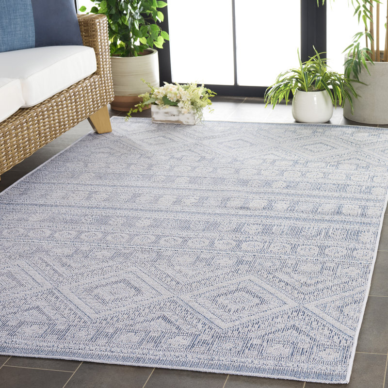 Hammock 306 Performance Machine Washable Geometric Shapes Rug, Rectangle 5'5" x 7'6"