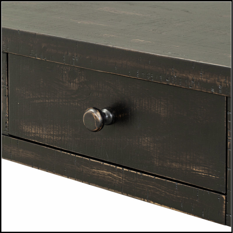 Console rétro avec 4 tiroirs de rangement pour le couloir, le salon et la chambre à coucher