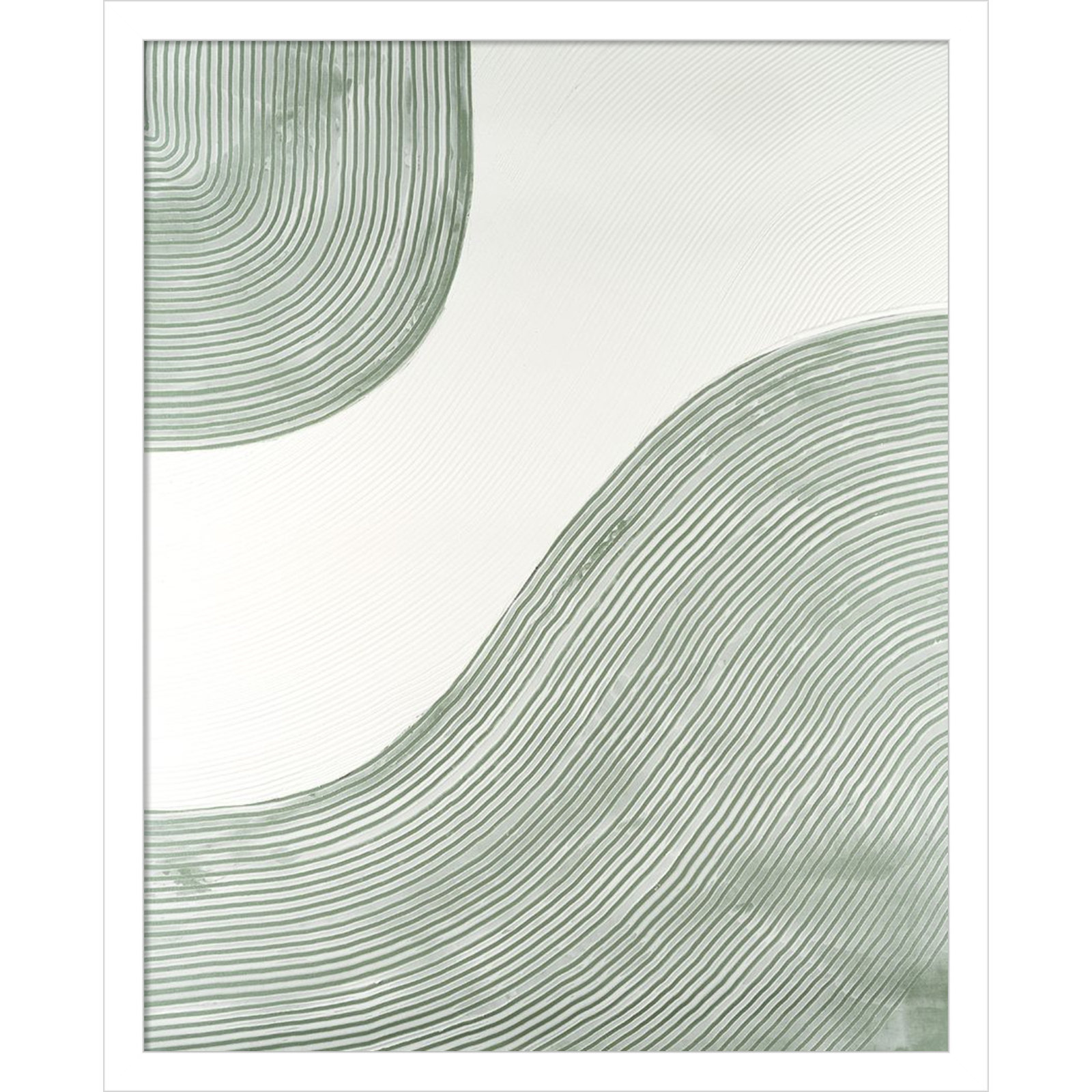 Get Going by Vanna Lam, White, 21" H x 17" W x 1" D
