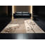Tapis moelleux moelleux à motif géométrique minimaliste beige Frymantle-264035068