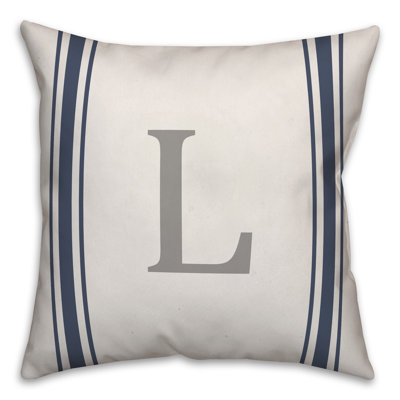 Housse et insert de coussin carré Monogram
