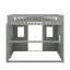 Lit mezzanine double avec échelle-917966389