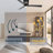 Karam 52-Inch Hugger Ceiling Fan, Matte Black with Matte Black Blades & Decorative Light Cover, Up & Down Lighting, 6CCT Selectable LED, Whisper-Silenc DC Motor, Remote Control-1156018565-1156018564