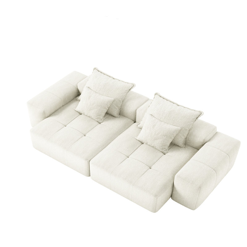 Canapé modulaire surdimensionné Modern, Beige