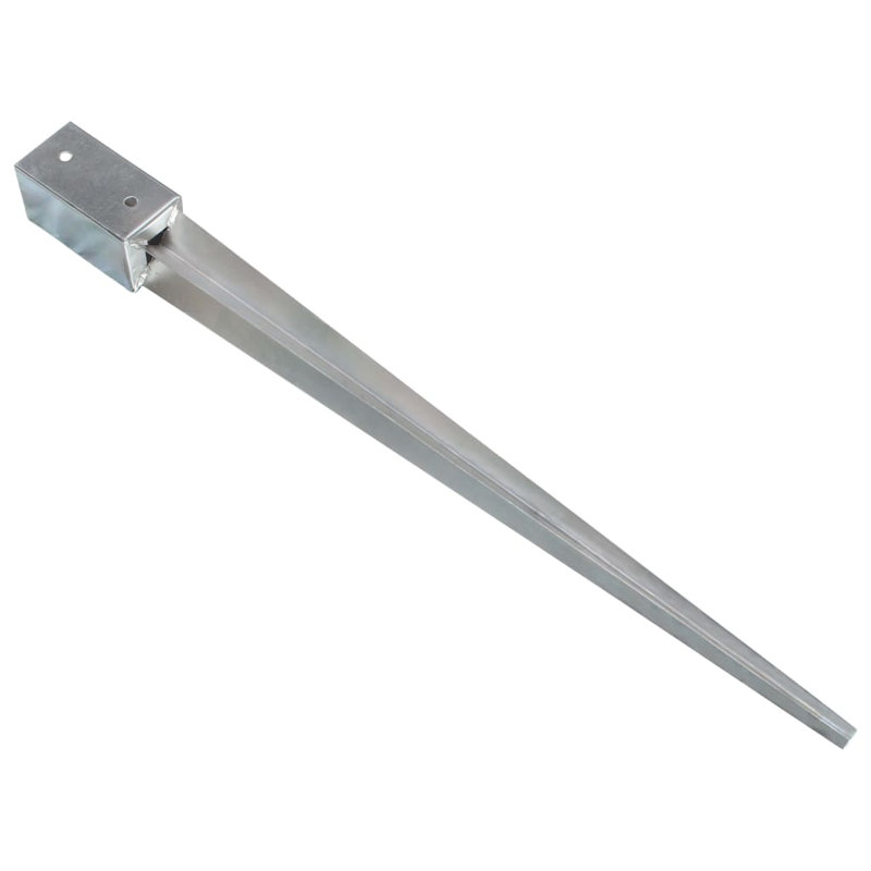 Mohonk Symple Stuff Silver Metal Mounting System, 90cm H x 7cm W x 7cm D