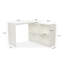 Empress L-Shaped Computer Desk-1872774556