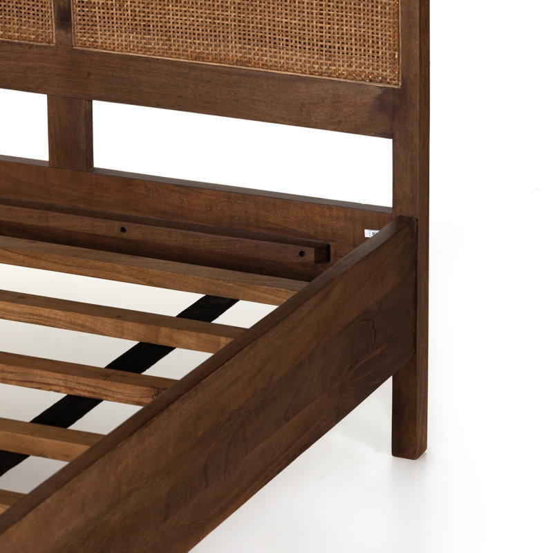 Sydney Bed, Queen, Brown Wash