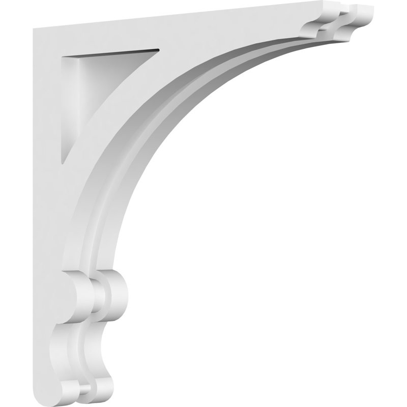 Corbeau en PVC Legacy de qualité architecturale, H 10 po x P 10 po x l 1,875 po